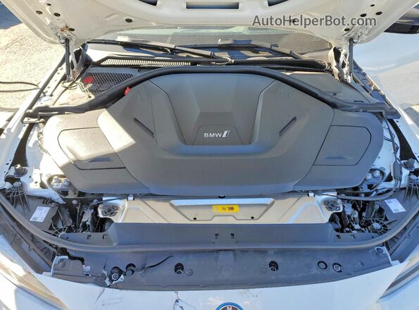 WBY23HD05SFU48290 2025 BMW I4 Белый Вид задней части салона