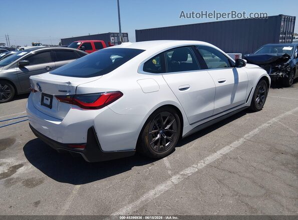 WBY23HD08SFT98632 2025 BMW I4 White 