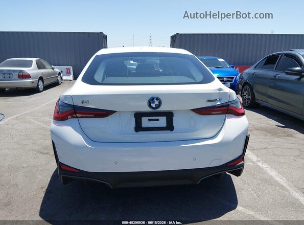 WBY23HD08SFT98632 2025 BMW I4 White 