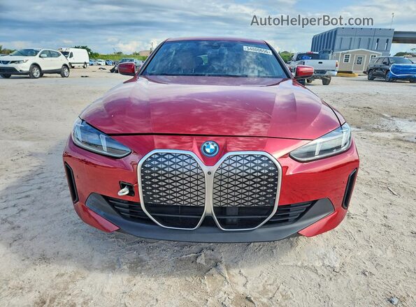 WBY23HD0XSFT99569 2025 BMW I4 Red Vista frontal