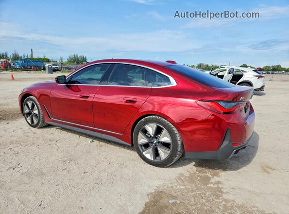 WBY23HD0XSFT99569 2025 BMW I4 Red Trasero izquierdo