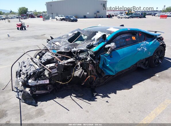 WBY2Z2C54GV675976 2016 BMW I8 Синий Передняя левая четверть