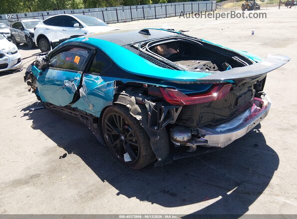 WBY2Z2C54GV675976 2016 BMW I8 Синий Задняя левая четверть
