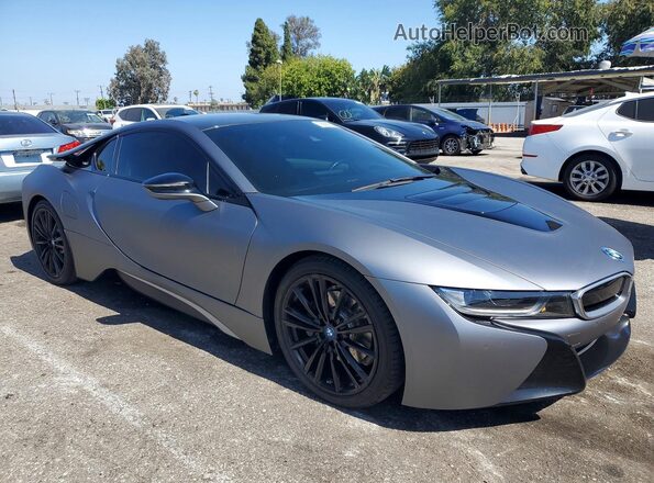 WBY2Z4C59K7F14566 2019 BMW I8 Gray Przód prawy