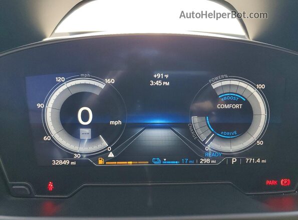 WBY2Z4C59K7F14566 2019 BMW I8 Gray Widok zestawu wskaźników
