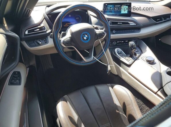 WBY2Z4C59K7F14566 2019 BMW I8 Gray Widok deski rozdzielczej