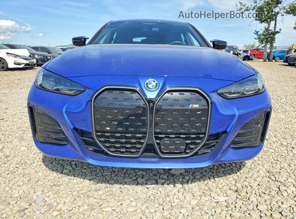 WBY33AW00RFT26519 2024 BMW I4 Blue Front view