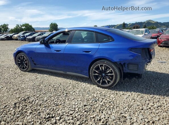 WBY33AW00RFT26519 2024 BMW I4 Blue Rear left