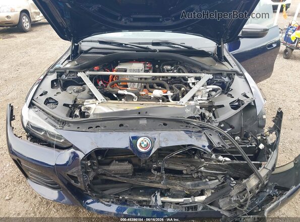 WBY33AW09PFP38452 2023 BMW I4 Синий Вид сзади