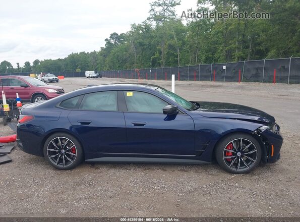WBY33AW09PFP38452 2023 BMW I4 Синий Панорамный вид салона 360°