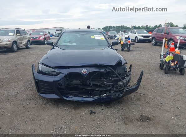 WBY33AW09PFP38452 2023 BMW I4 Синий Вид задней части салона