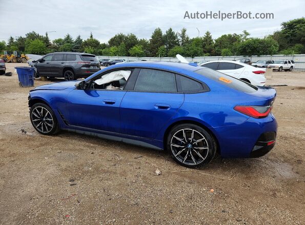 WBY33AW09RFR75073 2024 BMW I4 Blue Հետևի ձախ