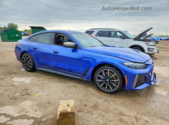 WBY33AW09RFR75073 2024 BMW I4 Blue Առջևի աջ