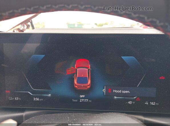 WBY33AW0XPFN56324 2023 BMW I4 Orange Widok tylnych siedzeń