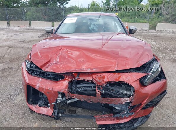 WBY33AW0XPFN56324 2023 BMW I4 Orange Widok zestawu wskaźników