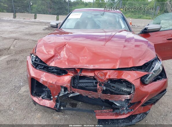 WBY33AW0XPFN56324 2023 BMW I4 Orange Widok z przodu