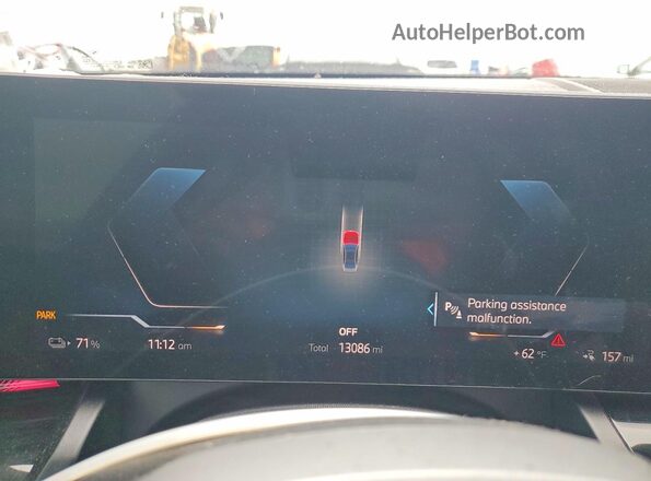 WBY33FK0XRCS21152 2024 BMW 7 SERIES Gray Instrument cluster view