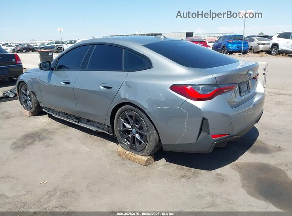 WBY43AW00RFS66259 2024 BMW I4 Gray Задня ліва чверть