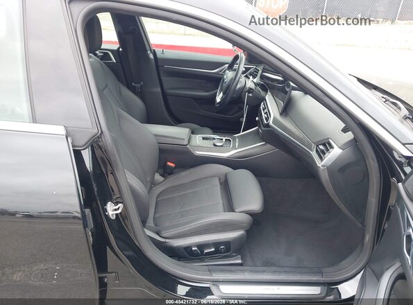 WBY43AW01RFT37730 2024 BMW I4 Black Սալոնի դիմացի տեսք