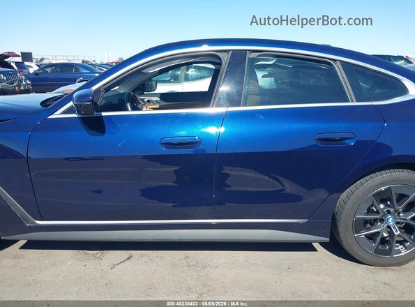 WBY43AW03PFR37923 2023 BMW I4 Blue 
