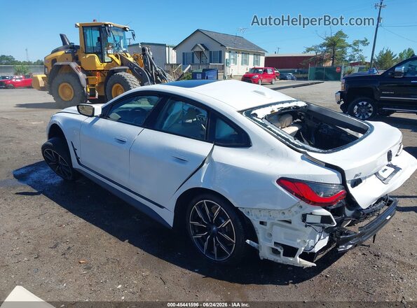 WBY43AW03RFR69659 2024 BMW I4 White Հետևի ձախ