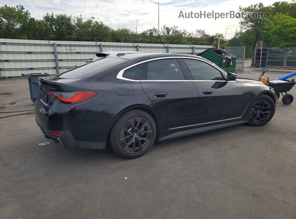 WBY43AW04PFR43469 2023 BMW I4 Black Задня права чверть