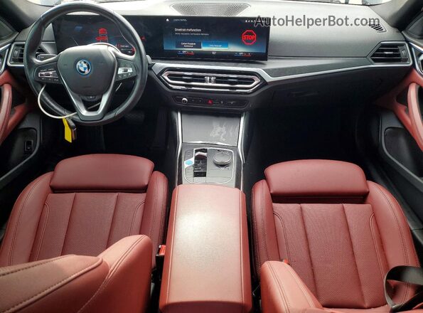 WBY43AW04PFR43469 2023 BMW I4 Black Вид панелі приладів
