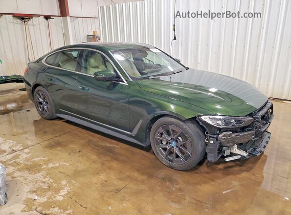 WBY43AW04RFT19111 2024 BMW I4 Green Front right