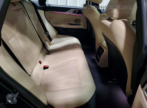 WBY43AW04RFT19111 2024 BMW I4 Green Rear seats view