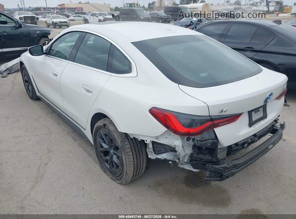 WBY43AW06RFS97242 2024 BMW I4 White Հետևի ձախ