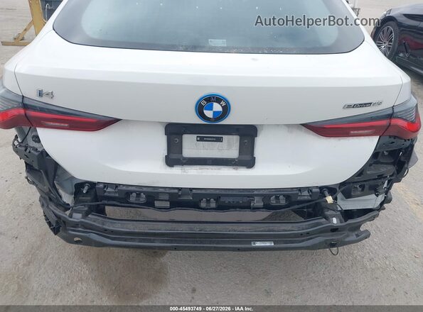 WBY43AW06RFS97242 2024 BMW I4 White Դիմացի տեսք