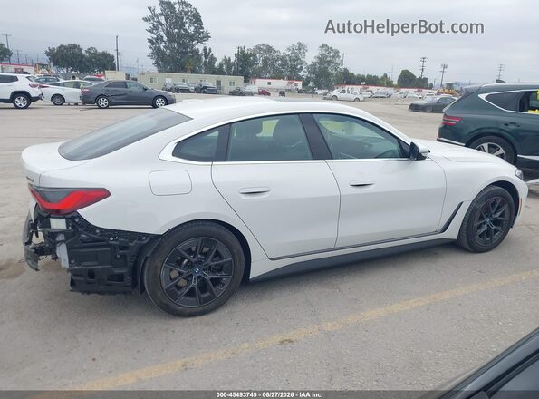 WBY43AW06RFS97242 2024 BMW I4 White Սալոնի 360 աստիճան տեսք
