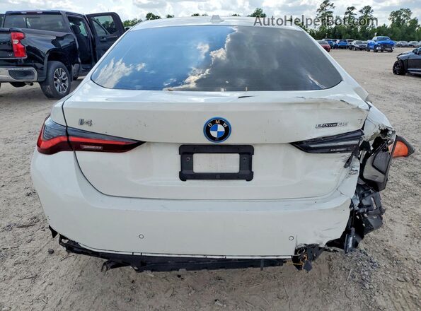 WBY43AW07RFS36871 2024 BMW I4 White უკანა ხედი
