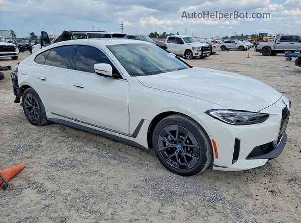 WBY43AW07RFS36871 2024 BMW I4 White წინა მარჯვენა
