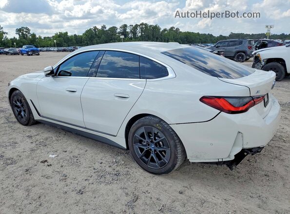 WBY43AW07RFS36871 2024 BMW I4 White უკანა მარცხენა
