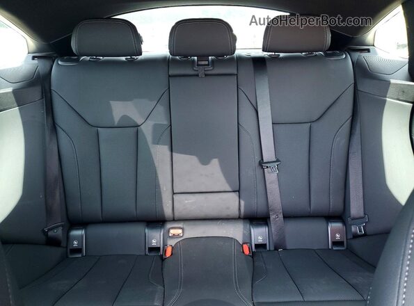 WBY43AW07RFS36871 2024 BMW I4 White უკანა სავარძლების ხედი