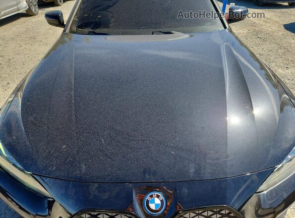 WBY43HD00SFU48416 2025 BMW I4 Black Вид задньої частини салону