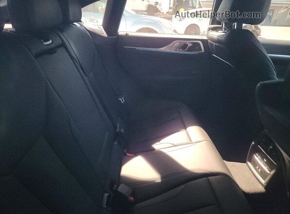 WBY43HD00SFU48416 2025 BMW I4 Black Вид задніх сидінь