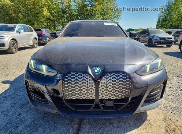 WBY43HD00SFU48416 2025 BMW I4 Black Вид спереду