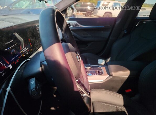 WBY43HD00SFU48416 2025 BMW I4 Black Вид панелі приладів