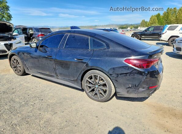 WBY43HD00SFU48416 2025 BMW I4 Black Задня ліва чверть
