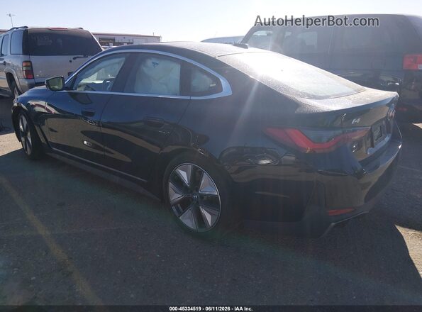 WBY43HD03SFU47440 2025 BMW I4 Черный Задняя левая четверть