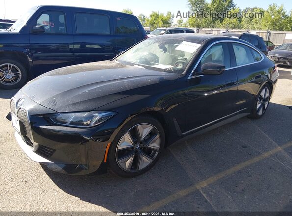 WBY43HD03SFU47440 2025 BMW I4 Черный Передняя левая четверть