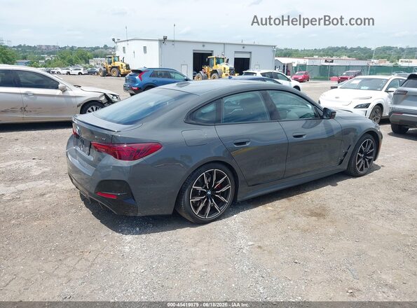 WBY43HD03SFV80912 2025 BMW I4 Gray უკანა მარჯვენა