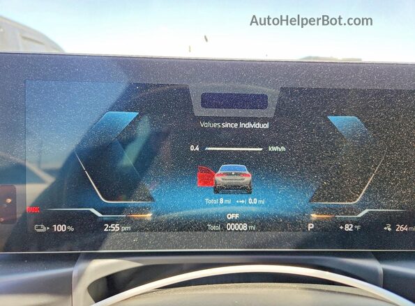 WBY43HD03TFW61023 2026 BMW I4 Серый Вид щитка приборов