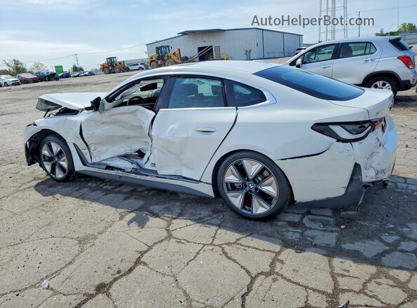 WBY43HD05SFV09727 2025 BMW I4 Белый Задняя левая четверть