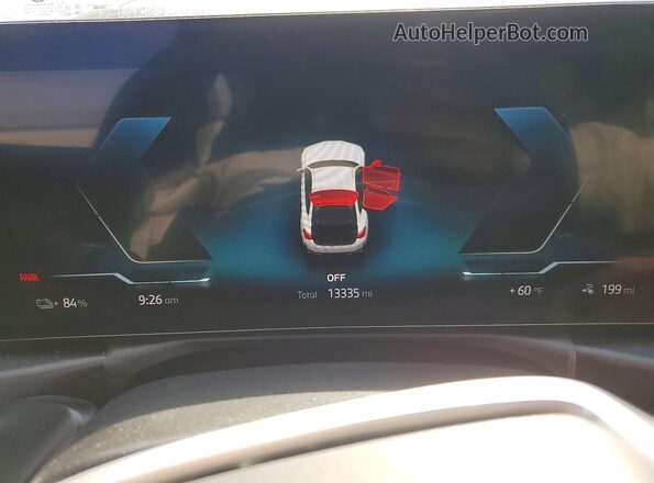 WBY43HD05SFV09727 2025 BMW I4 Белый Вид щитка приборов