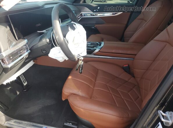 WBY53EJ01SCU91381 2025 BMW OTHER Black Vista interior delantera