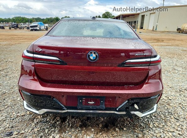 WBY53EJ05PCL62213 2023 BMW OTHER Maroon Vista trasera