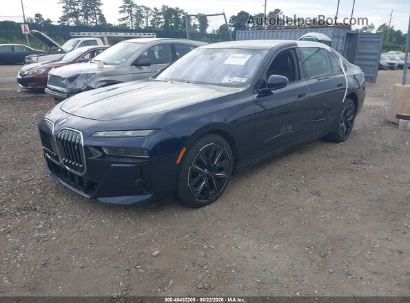 WBY53EJ07PCN87734 2023 BMW OTHER Синий Передняя левая четверть